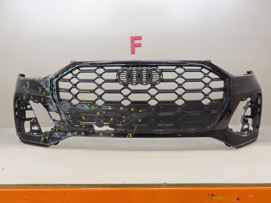 2021 2022 2023 AUDI Q5 FRONT BUMPER COVER W/GRILLE OEM