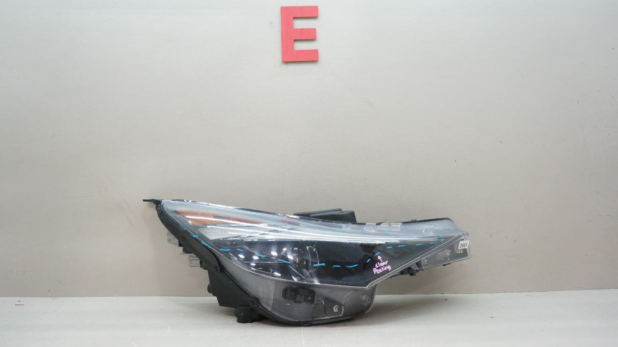 2021-2023 HYUNDAI ELANTRA FRONT RIGHT HALOGEN WITH LED HEADLIGHT AFTERMARKET