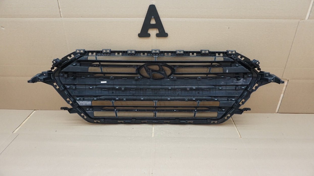 2017-2018 HYUNDAI ELANTRA SEDAN FRONT CENTER GRILLE GRILL 86351-F2000 OEM 17 18