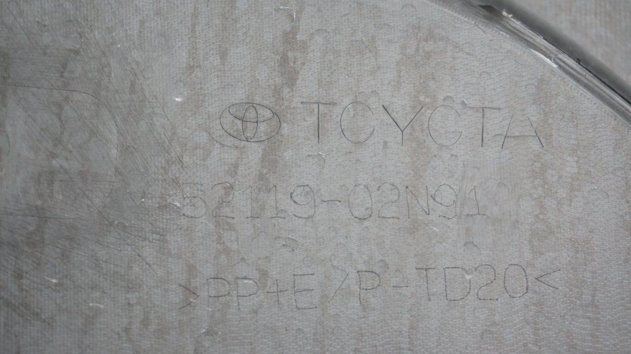 2020-2022 TOYOTA COROLLA FRONT BUMPER COVER 52119-02N91 OEM