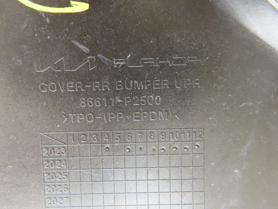 GENUINE KIA REAR UPPER BUMPER COVER OEM