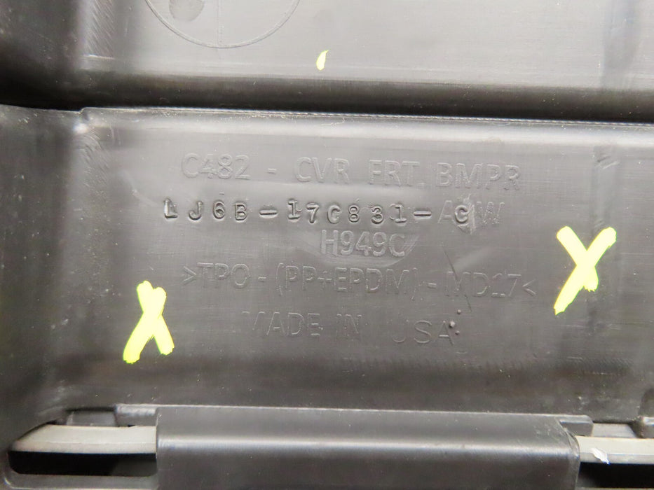 2020-2021 FORD ESCAPE FRONT LOWER BUMPER COVER VALANCE TRIM OEM LJ6B-17C831-ACW