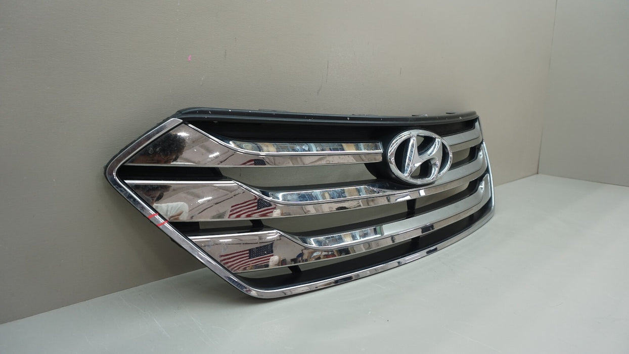 2013-2015 HYUNDAI SANTA FE FRONT UPPER GRILLE OEM 86351-2W000 OEM  13 14 15