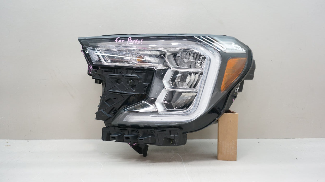 2022-2024 GMC TERRAIN FRONT LEFT DRIVER SIDE LED HEADLIGHT *FOR PARTS*