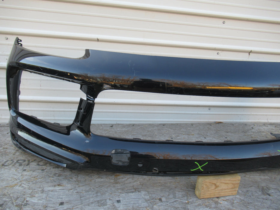 2019 2020 PORSCHE CAYENNE FRONT BUMPER COVER OEM