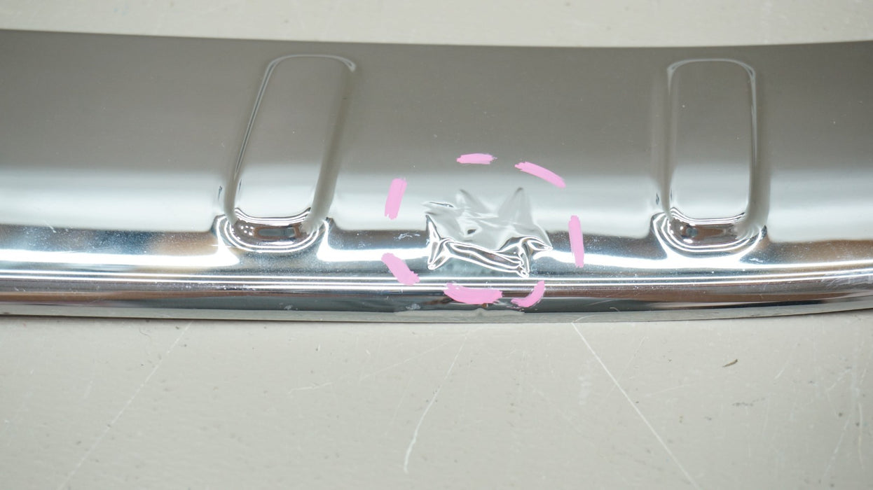 2020-2024 MERCEDES GLS CLASS REAR BUMPER CHROME MOLDING TRIM OEM A1676931400