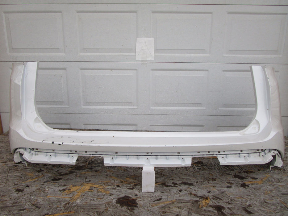 15 16 FORD EDGE W/SENSOR HOLES REAR BUMPER COVER OEM
