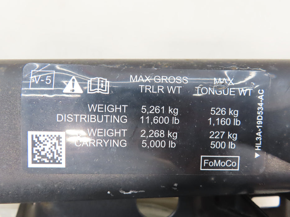 2019-2024 FORD F150 F-150 REAR TOWING TRAILER HITCH OEM