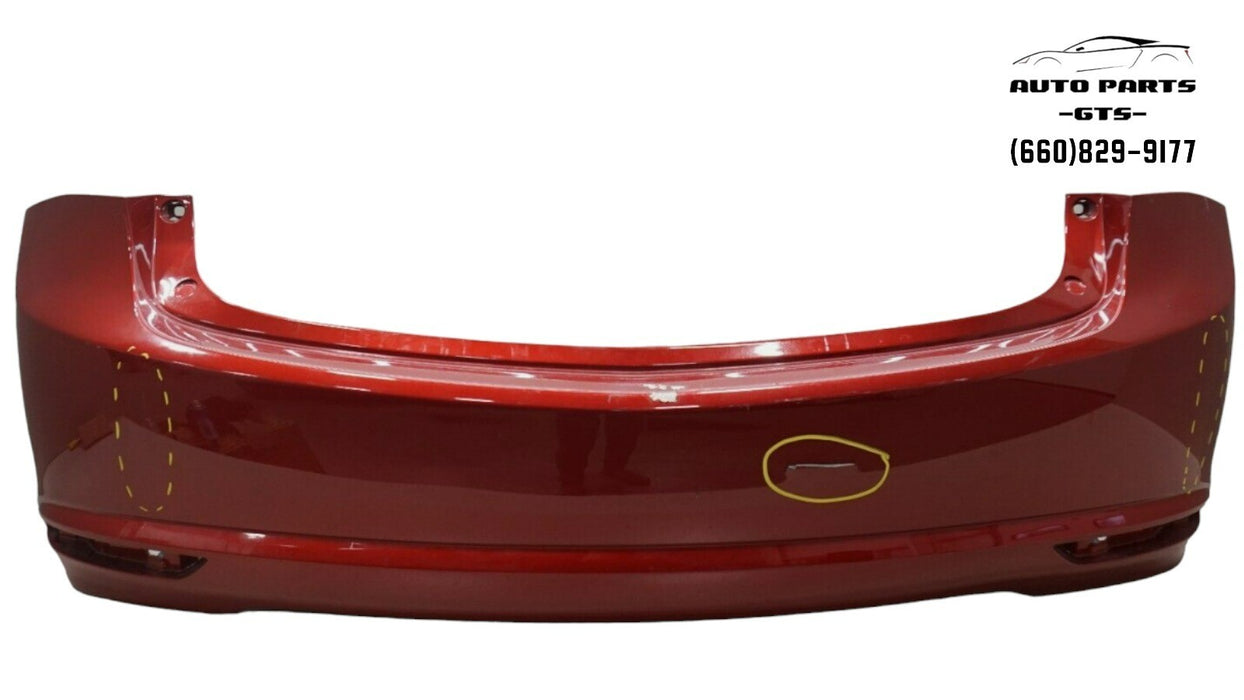 2015-2017 ACURA TLX REAR BUMPER COVER PANEL OEM 71501TZ3A000