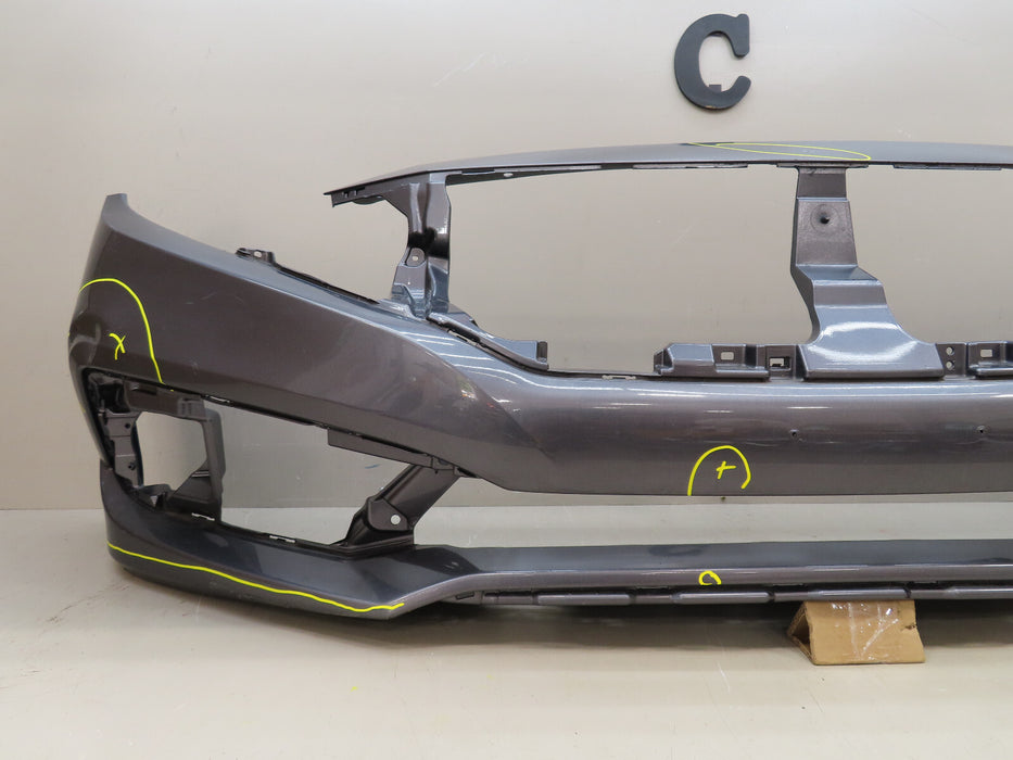 2019 2020 HONDA CIVIC FRONT BUMPER COVER OEM 71101 TBA A500
