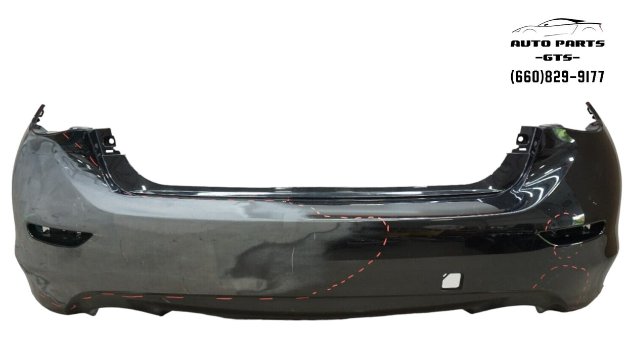 2014-2017 INFINITI Q50 BASE HYBRID PREMIUM REAR BUMPER COVER OEM 85022-4GA0H