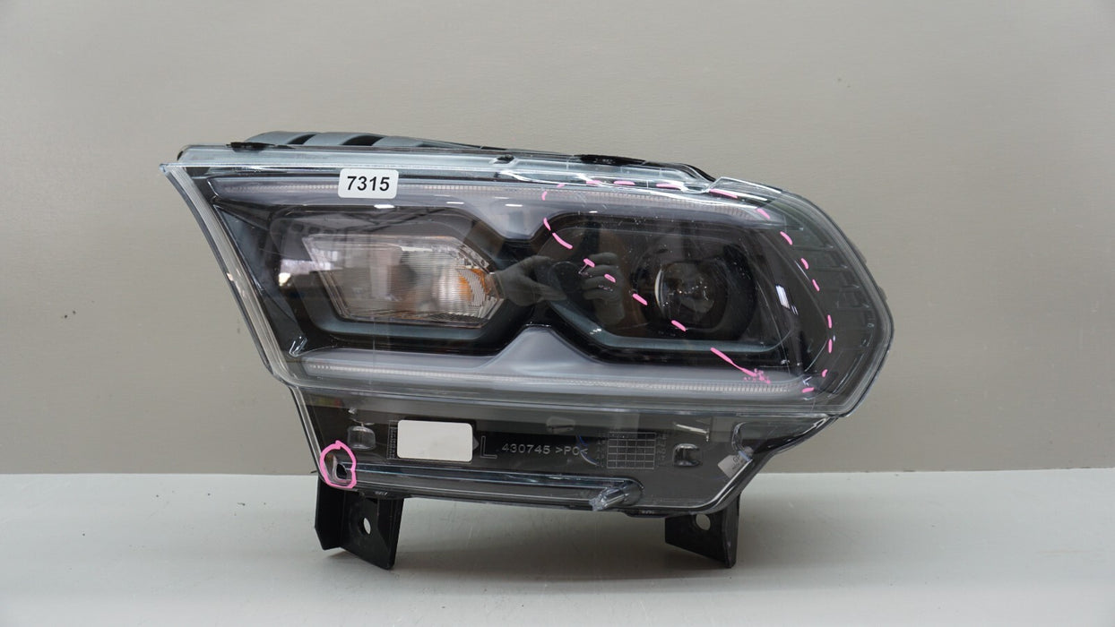 2021-2024 DODGE DURANGO FRONT LEFT DRIVERS SIDE HEADLIGHT LED OEM 22 23