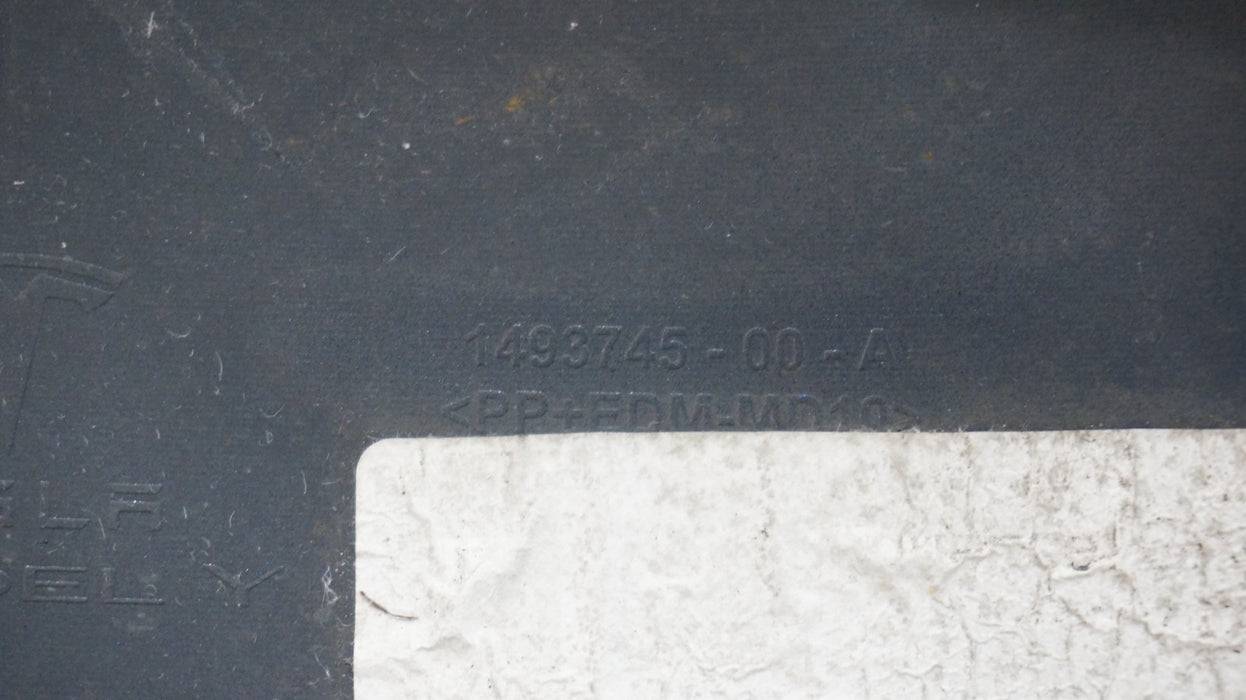2020-2024 TESLA MODEL Y FRONT BUMPER COVER PANEL OEM 1493745-00-A