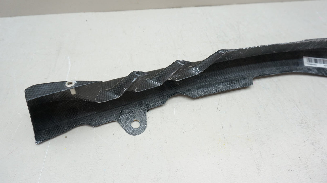 2020-2024 FERRARI SF90 FRONT BUMPER LEFT SPLITTER SPOILER LIP CARBON FIBER OEM