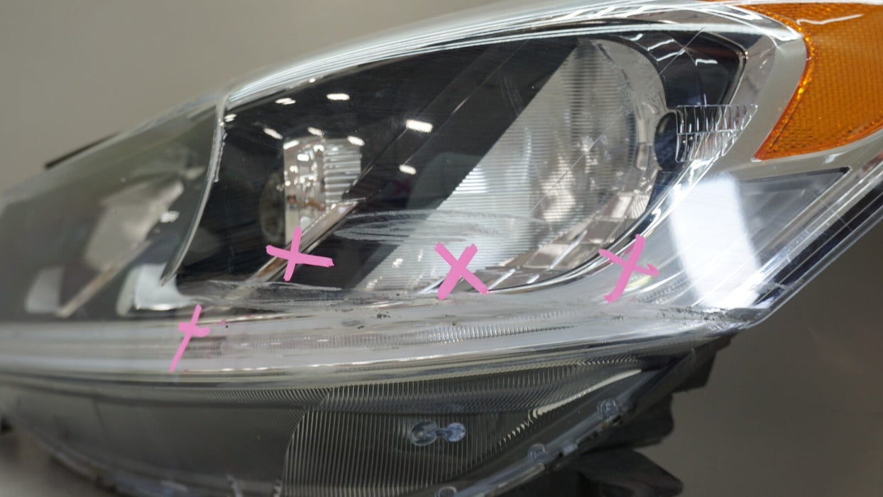 2016-2017 HONDA ACCORD SEDAN FRONT LEFT DRIVER SIDE HEADLIGHT LAMP HALOGEN OEM