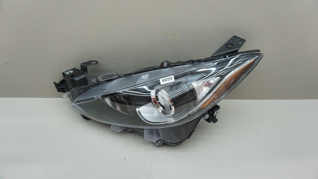 2014-2016 MAZDA 3 FRONT LEFT DRIVERS SIDE HEADLIGHT HALOGEN AFTERMARKET