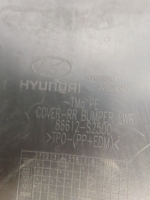 2021-2023 HYUNDAI SANTA FE SEL/SE REAR LOWER VALANCE BUMPER COVER OEM 86612-S250