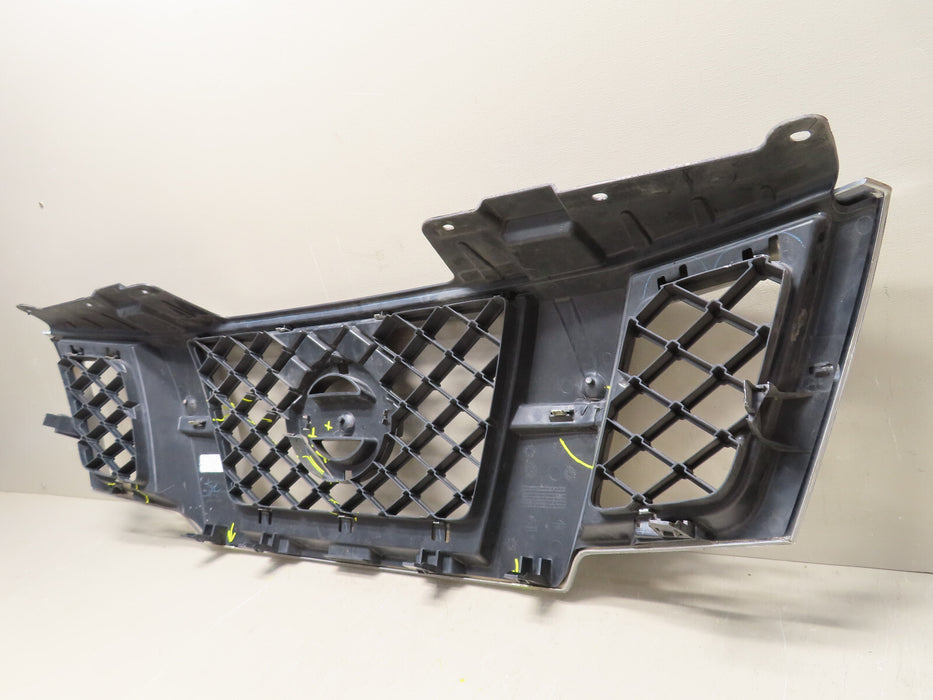2009-2017 NISSAN FRONTIER FRONT UPPER RADIATOR GRILLE GRILL OEM, P#62310-ZL00B