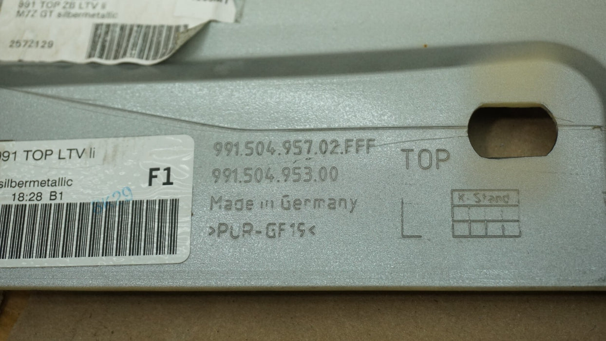 2017-2019 PORSCHE 911 TURBO ROCKER LEFT DRIVER SIDE MOLDING OEM 17 18 19