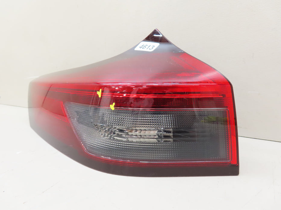 2021-2024 NISSAN ROGUE LEFT DRIVER SIDE OUTER TAIL LIGHT HALOGEN/LED OEM