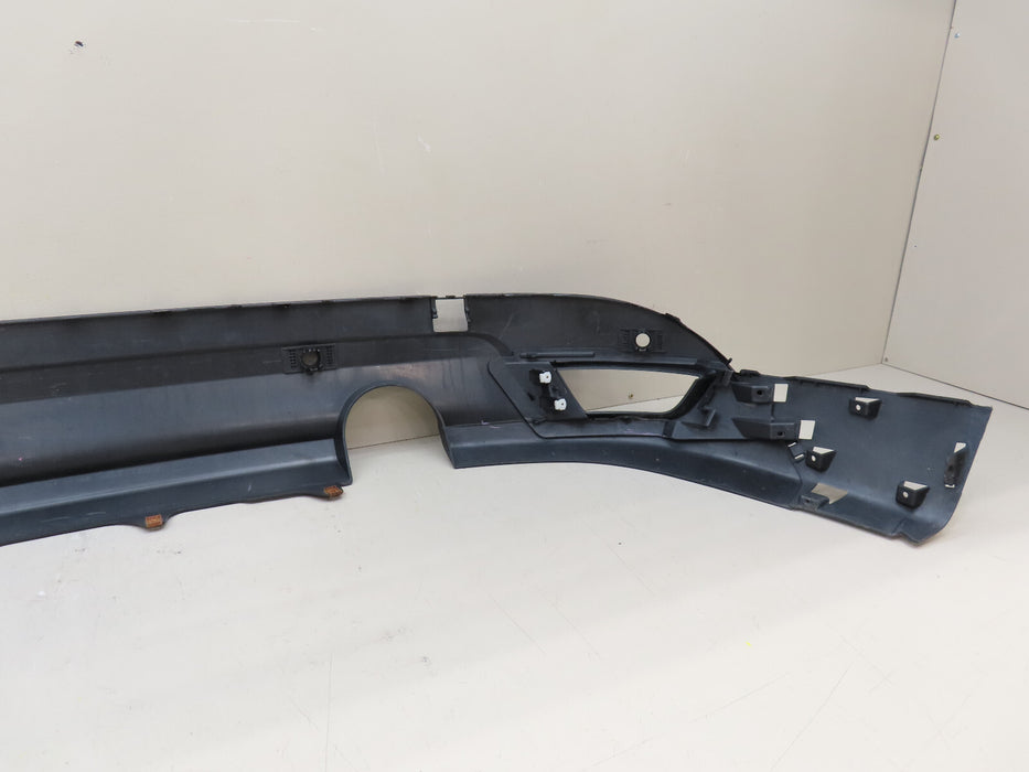 2017-2020 JAGUAR F-PACE X761 REAR BUMPER LOWER COVER W/SENSOR HOLES OEM
