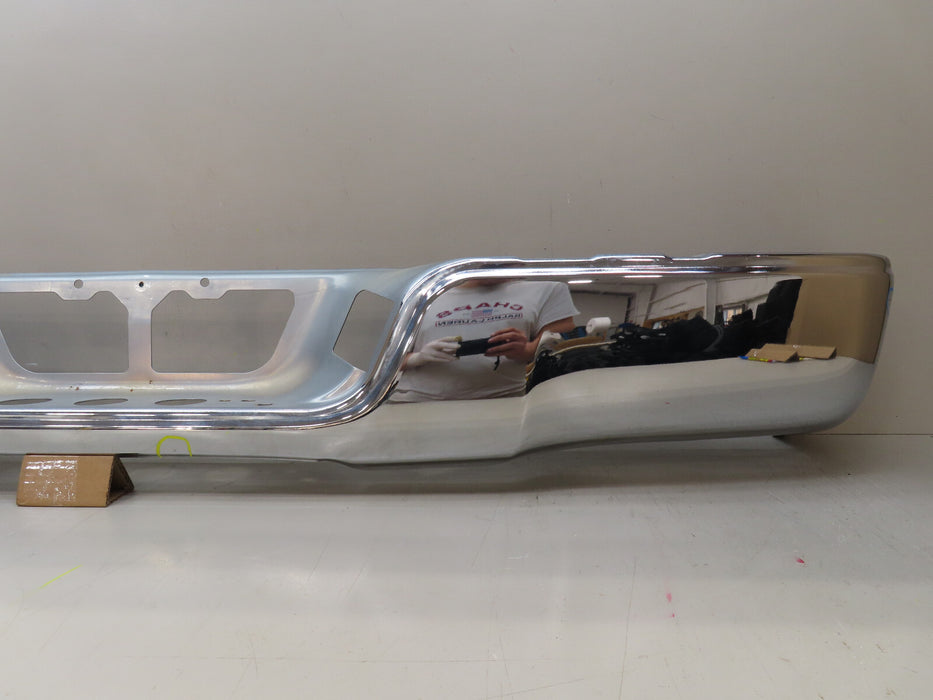 2007 2008 2009 2010 2011 2012 2013 TOYOTA TUNDRA REAR BUMPER CHROME METAL OEM