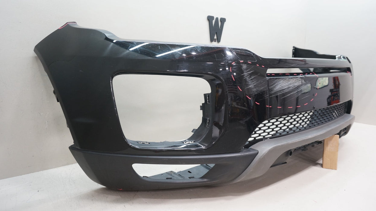 2016-2018 RANGE ROVER EVOQUE FRONT BUMPER COVER PANEL OEM GJ32-17F003