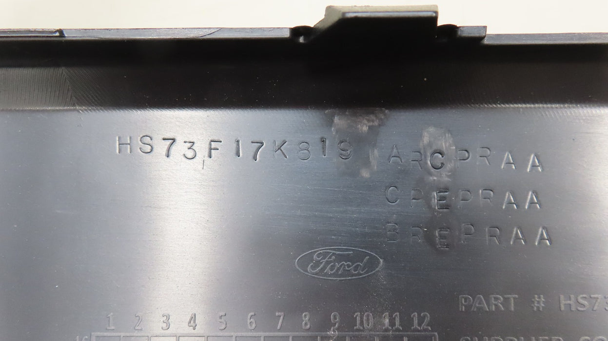 2017-2018 FORD FUSION FRONT BUMPER COVER OEM HS73-17757-A