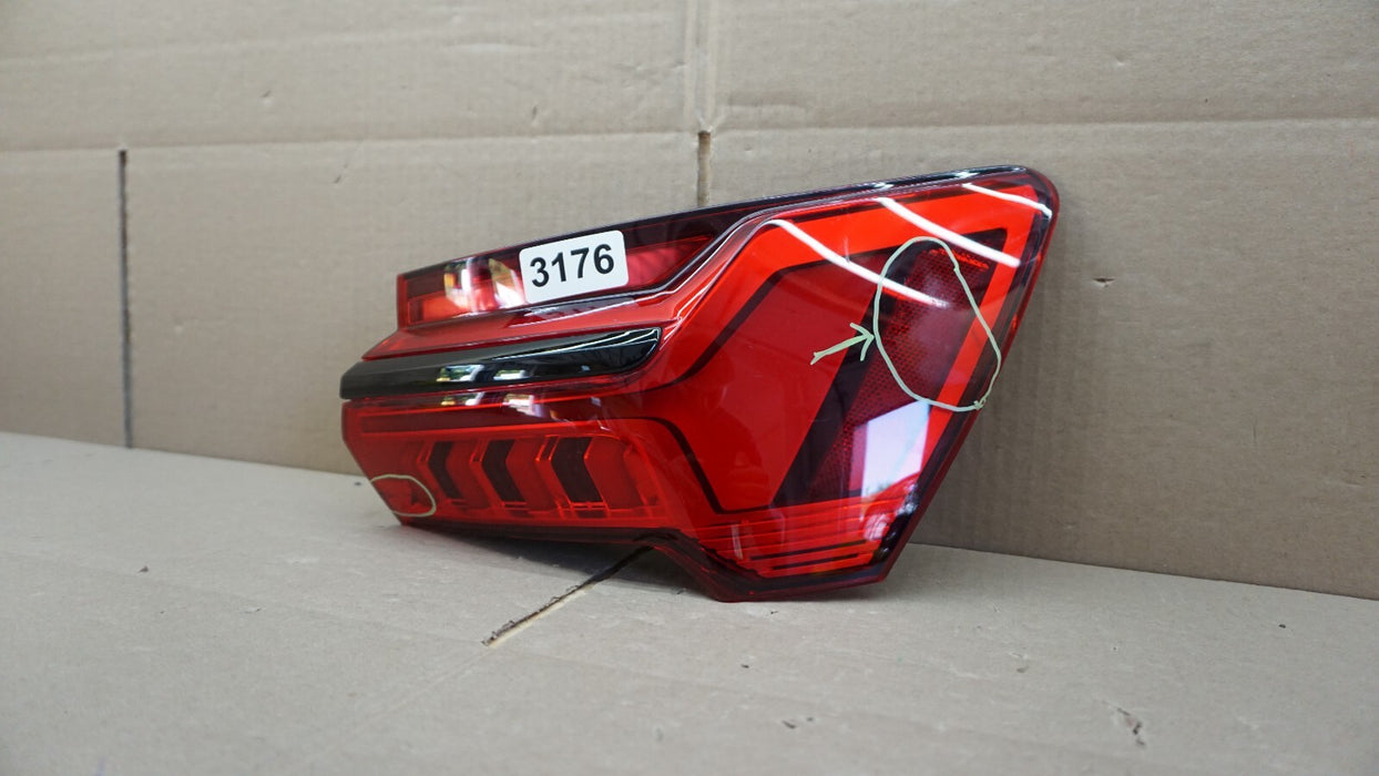 2019-2021 AUDI A6 S6 REAR RIGHT PASSENGER SIDE TAIL LIGHT BRAKE LED LAMP OEM