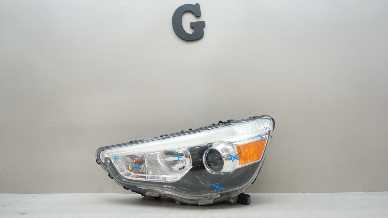 2011-2019 MITSUBISHI OUTLANDER SPORT FRONT LEFT SIDE HALOGEN HEADLIGHT OEM