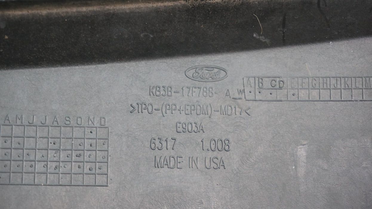 2019-2023 FORD RANGER FRONT UPPER BUMPER COVER OEM KB3B-17F788