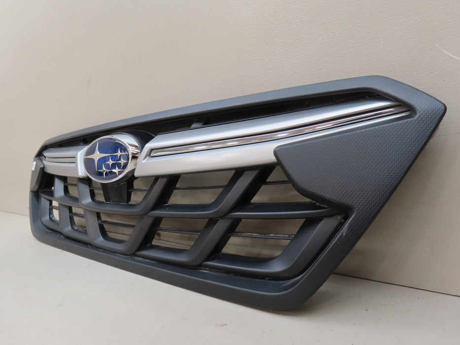 2021-2023 SUBARU CROSSTREK FRONT UPPER GRILLE GRILL W/ EMBLEM OEM 91122FL240