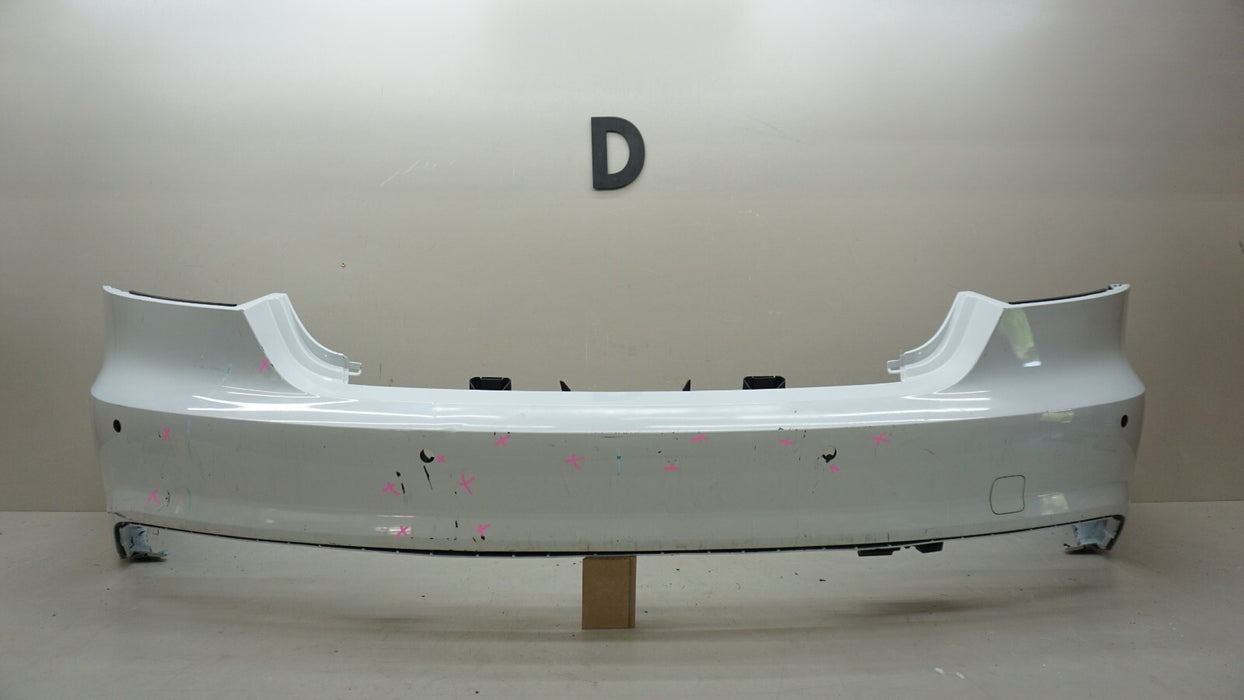 2012-2014 AUDI A7 QUATTRO REAR BUMPER COVER PANEL W/ SENSOR HOLE OEM 4G8807385E
