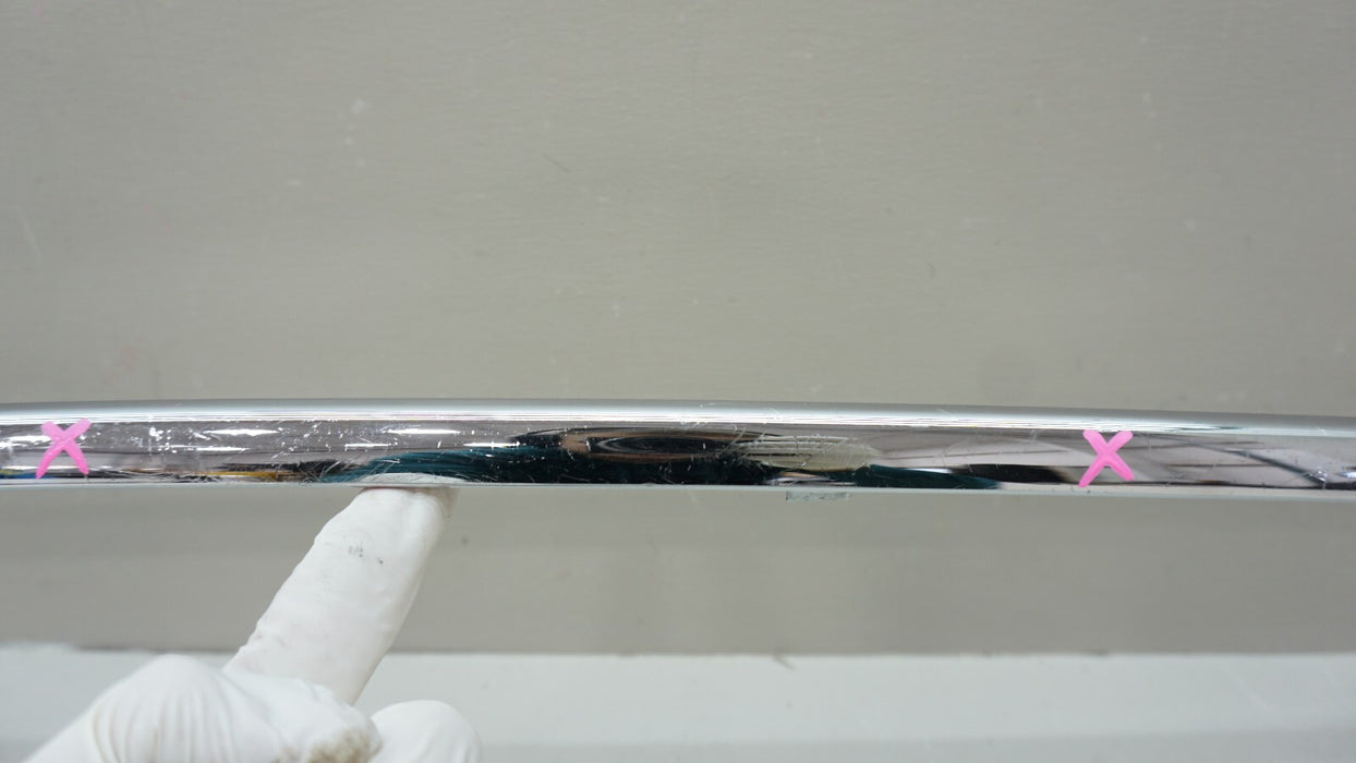 2018-2023 CHEVROLET TRAVERSE REAR BUMPER CHROME TRIM 84065718 OEM 18 19 20 21 22