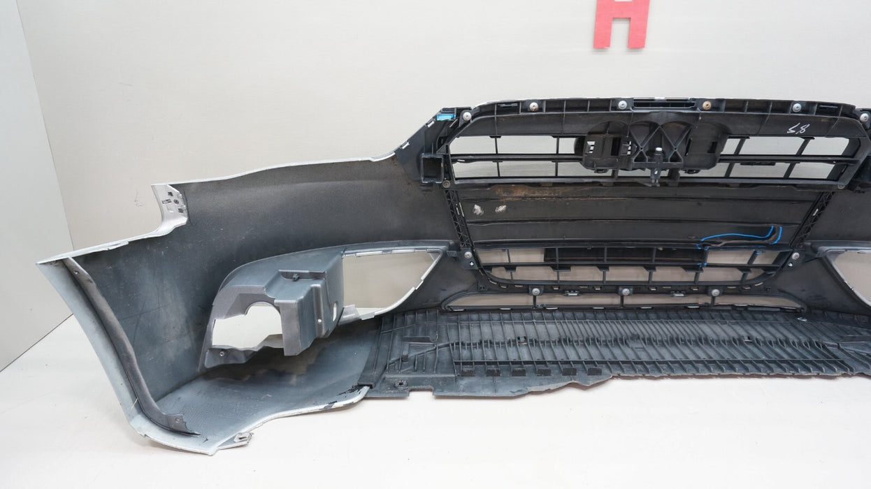2013-2016 AUDI A4 FRONT BUMPER COVER PANEL WITH GRILLE OEM 8K0807437AA