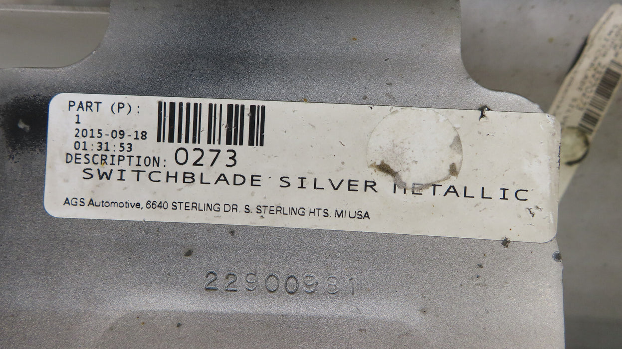 2015-2019 CHEVROLET/GMC CANYON-COLORADO REAR BUMPER METAL OEM