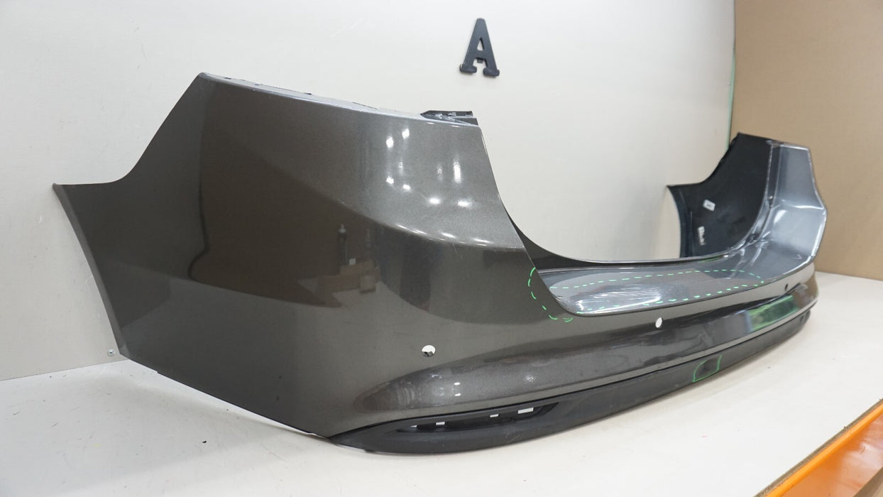 2013-2018 FORD FUSION REAR BUMPER COVER PANEL W/ SENSOR HOLE OEM DS73-17906-AGW