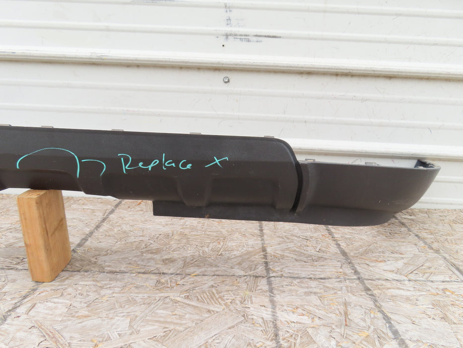 2010-2015 CHEVROLET EQUINOX REAR LOWER VALANCE BUMPER COVER OEM 20806973