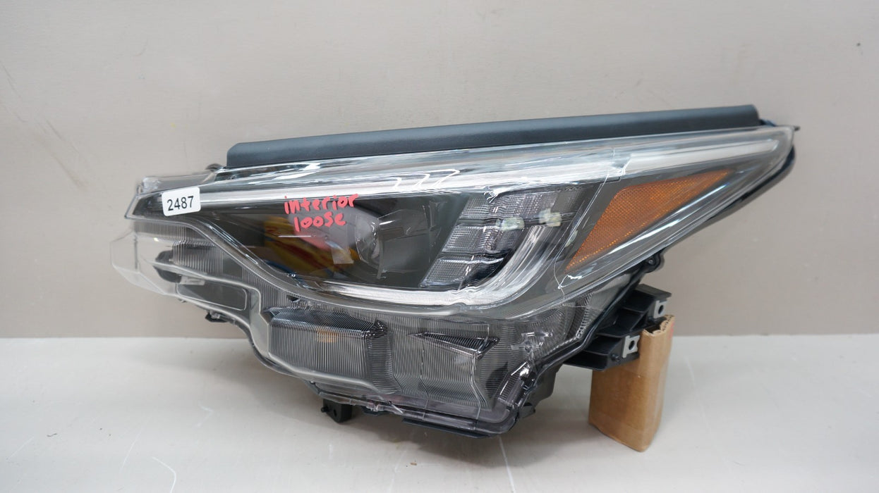 2024-2025 SUBARU CROSSTREK FRONT LEFT DRIVER SIDE FULL LED HEADLIGHT OEM