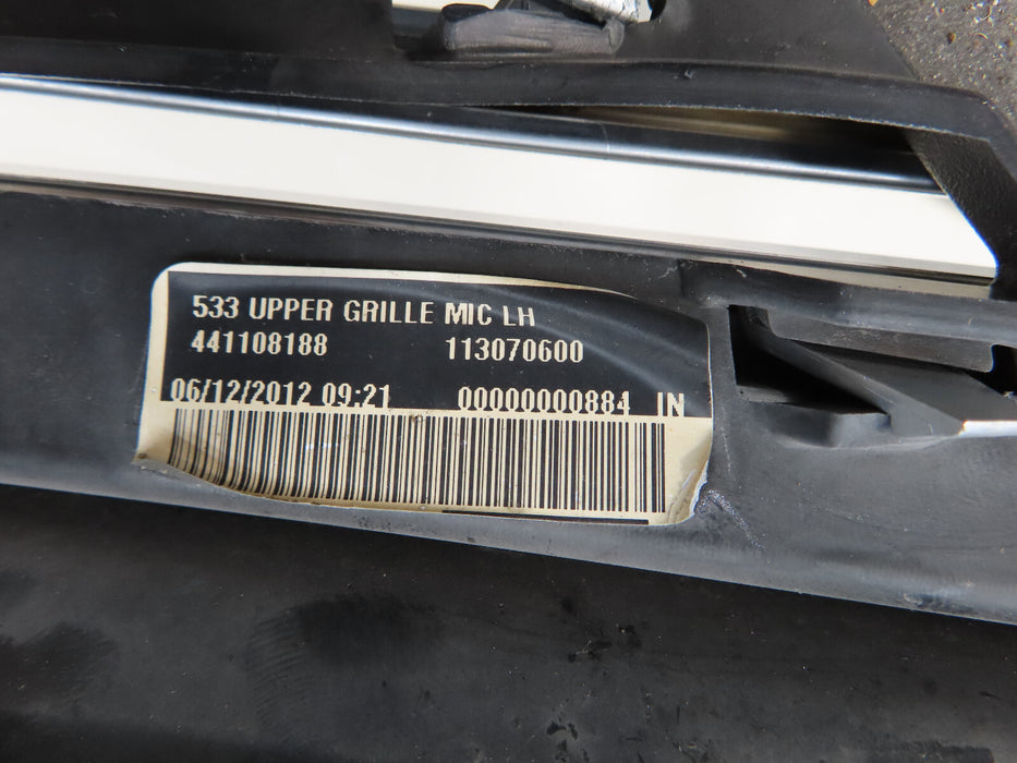 2013-2016 LINCOLN MKZ FRONT LEFT DRIVER RADIATOR UPPER GRILL GRILLE MOLDING OEM