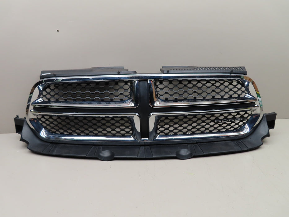 2011-2013 DODGE DURANGO FRONT BUMPER GRILLE GRILL CHROME/BLACK 55079364AF OEM