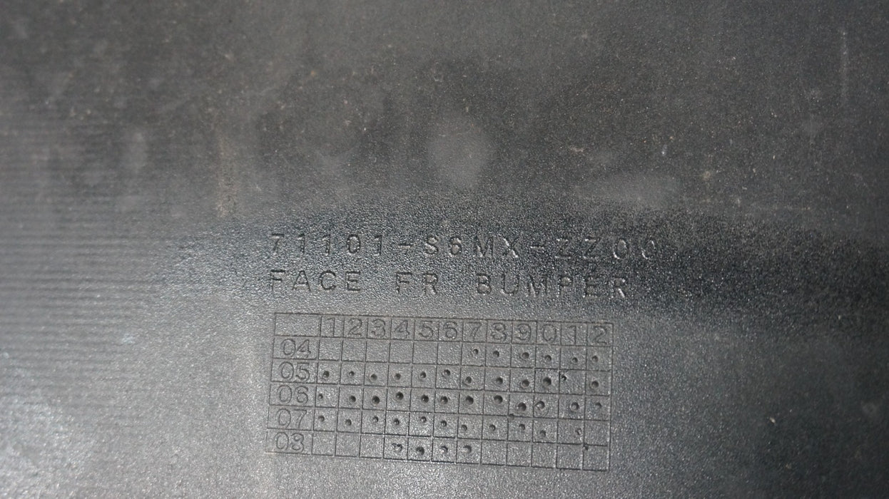 2005-2006 ACURA RSX FRONT BUMPER COVER PANEL OEM 71101-S6MX-ZZ00