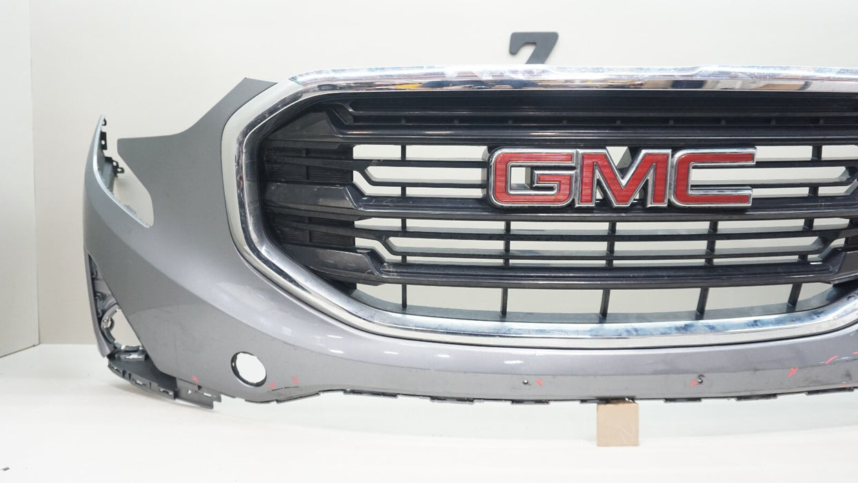 2018-2021 GMC TERRAIN FRONT BUMPER COVER PANEL W GRILLE OEM 84248517
