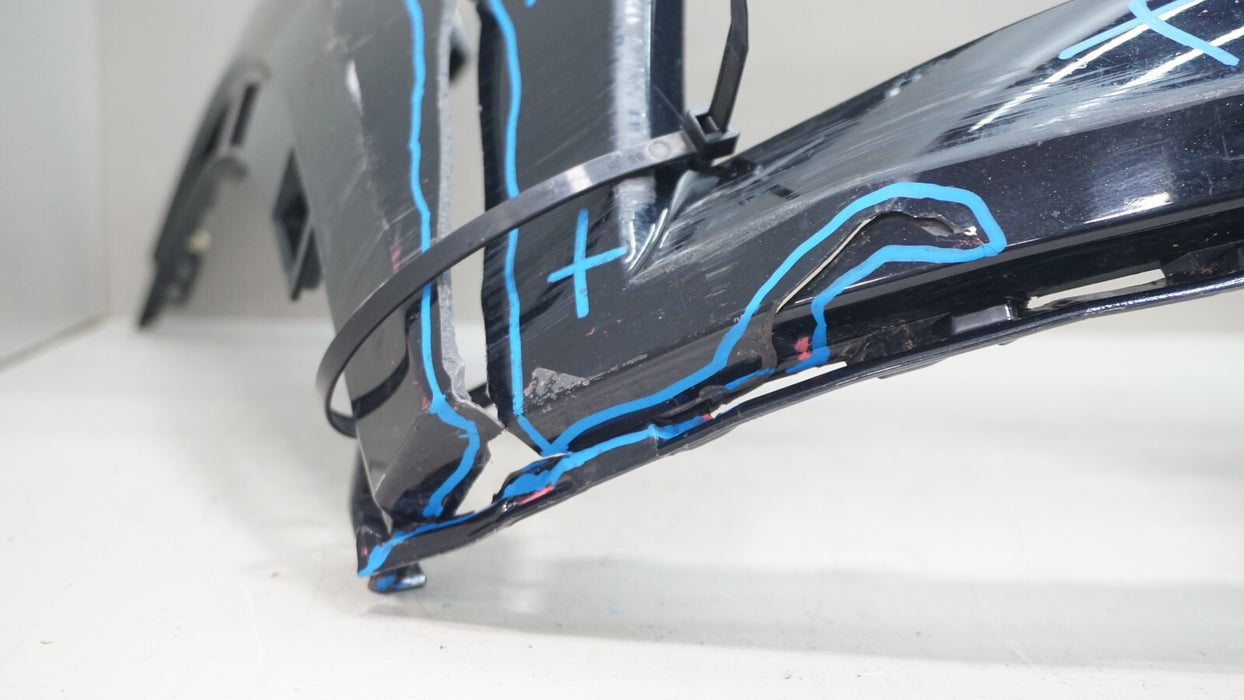 2018-2020 JAGUAR E-PACE R-DYNAMIC FRONT BUMPER COVER PANEL OEM J9C3-17F003-C