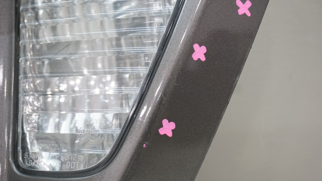 2006-2007 HONDA ACCORD REAR TRUNK PLATE HOLDER TRIM 74890-SDAX-A010 OEM