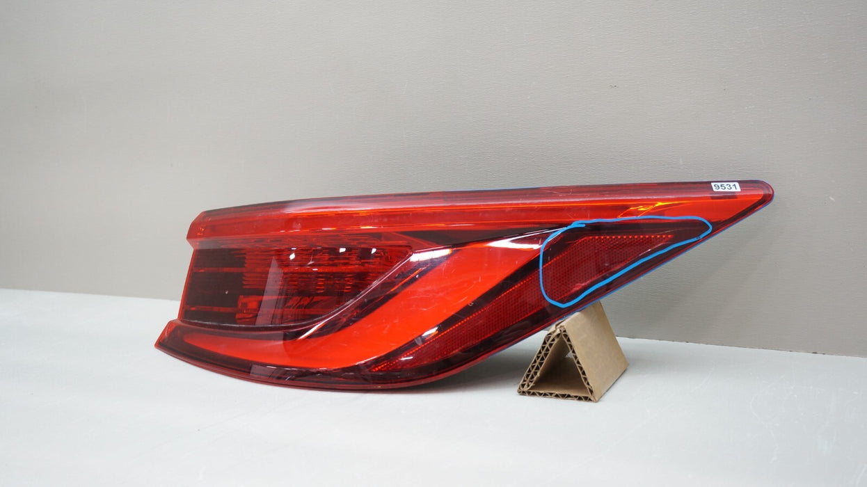 2019-2023 INFINITI QX50 REAR RIGHT PASSENGER SIDE OUTER TAIL LIGHT OEM