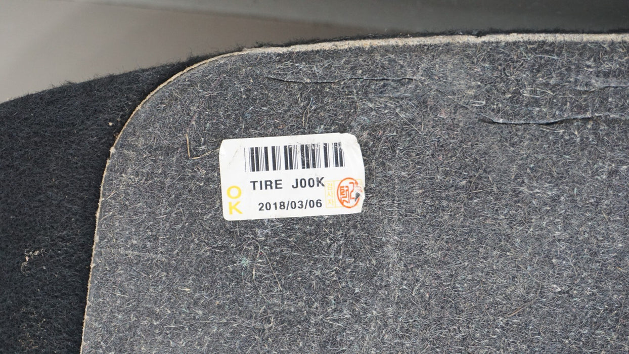 2018-2023 KIA STINGER TRUNK CARGO SPARE TIRE FLOOR CARPET COVER OEM 85710-J5000