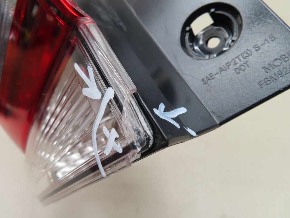 2017-2019 SUBARU CROSSTREK REAR LEFT DRIVER SIDE TAILLIGHT LAMP ASSEMBLY OEM