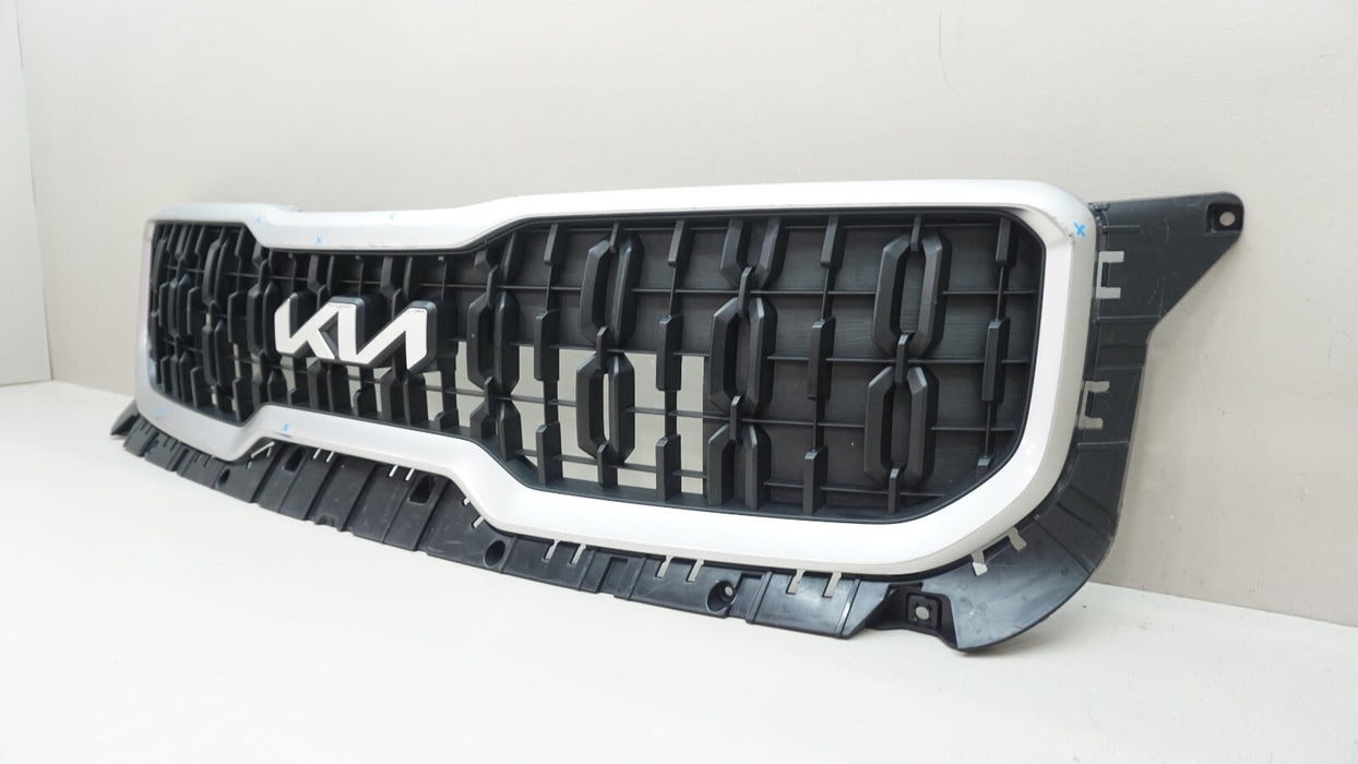 2023 KIA TELLURIDE EX LX FRONT UPPER RADIATOR GRILLE OEM 86350-S9500