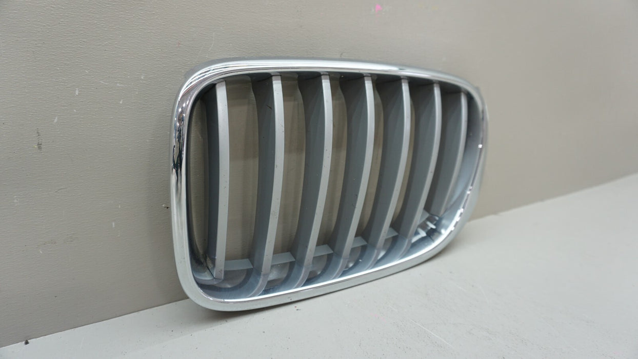 2015-2017 BMW X3 FRONT LEFT DRIVERS SIDE GRILLE 51117210725 OEM 15 16 17
